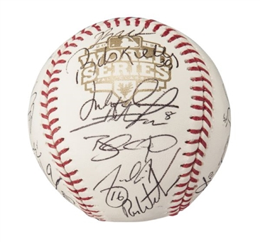 2012 World Champion San Francisco Giants Team Signed Baseball With 28 Signatures
